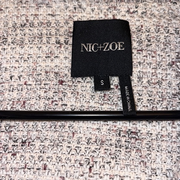 Nic+Zoe Fringe Knit Blazer - Picture 2 of 5
